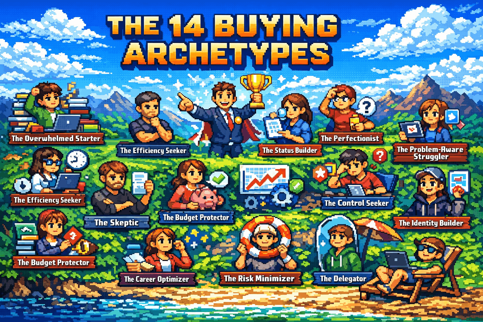 The 14 Buying Archetypes or Why Your Audience Is Not "One Target Persona"